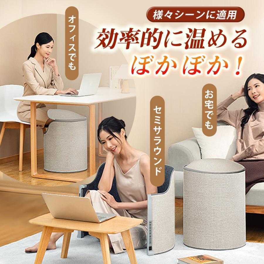 正規品】 パネルヒーター 足元 省エネ 高温版 360°発熱 丸形 遠赤外線