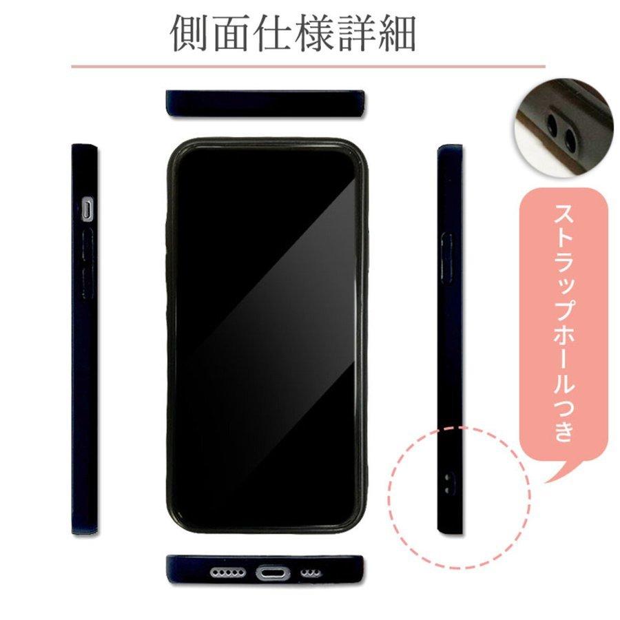 名入れ iPhoneケース おしゃれ 韓国 流行り iphone 14 Pro 13 mini 12 max plus 8 7 xr se ミラー グリップ ケース ペア 背面 鏡 アイフォン 携帯 カバー 国産｜sheruby-web｜18