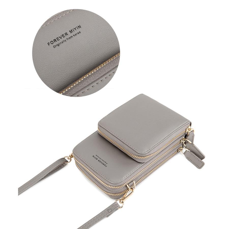 スマホショルダー バッグ お財布ショルダー ポシェット 大容量 ショルダーPUレザー バッグ 斜め掛け ポーチ スマホポーチ カバー おしゃれ 流行り 韓国風 | ブランド登録なし | 13