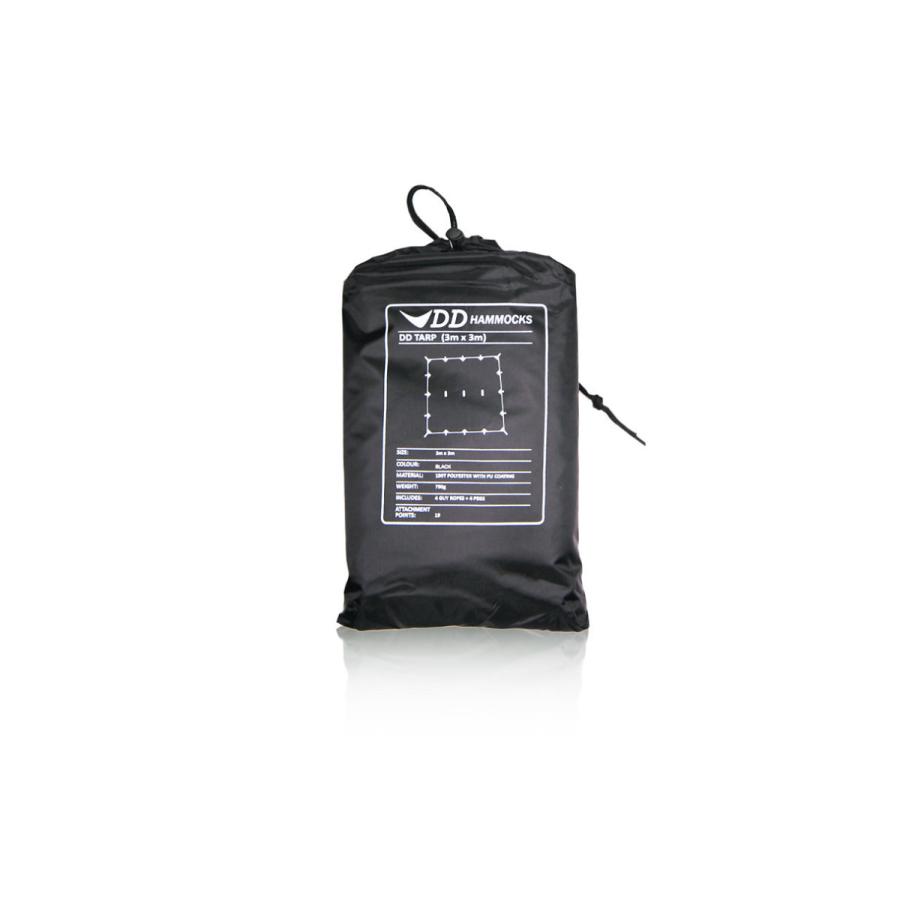 DD HAMMOCKS DD TARP 3 x 3 ブラック DD Tarp 3x3 PRO – DD Hammocks