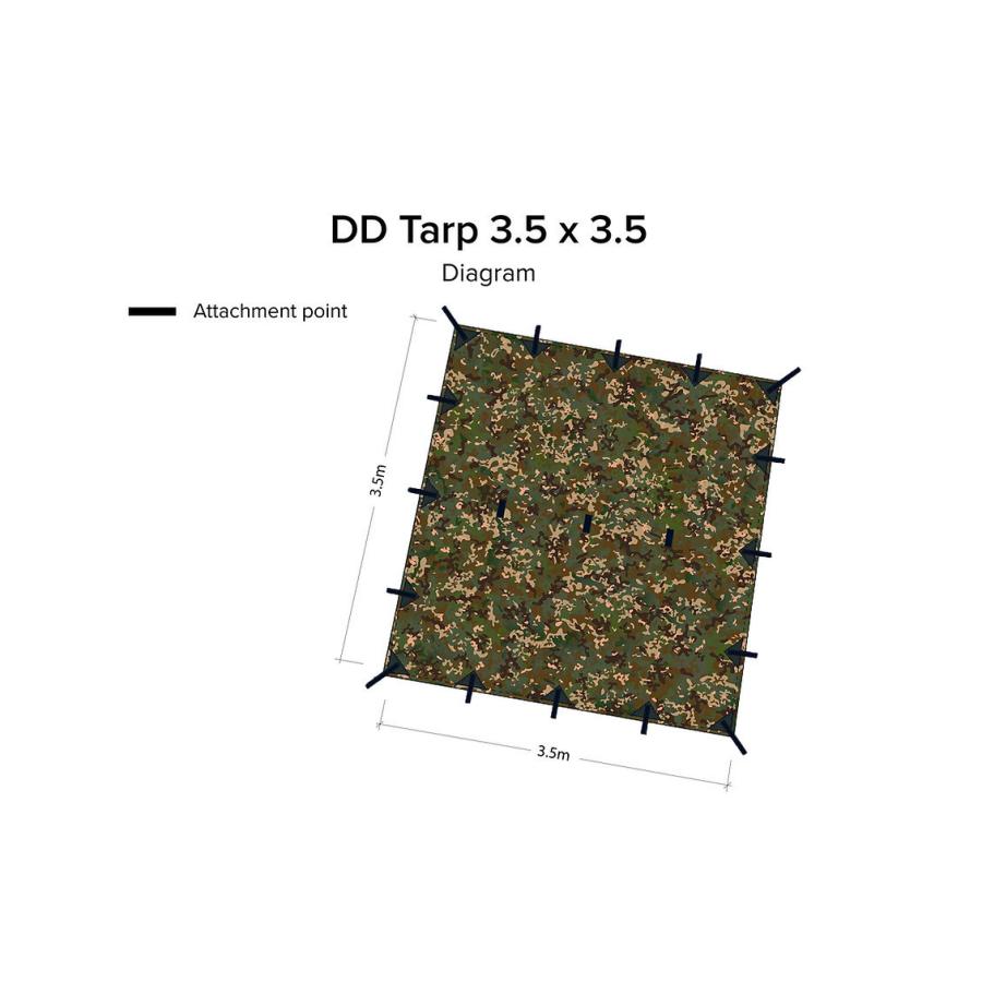 DD Tarp 3.5 x 3.5 MC