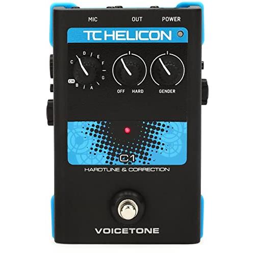 TC-HELICON VoiceTone C1 ボーカル用エフェクター (TCヘリコン ボイス