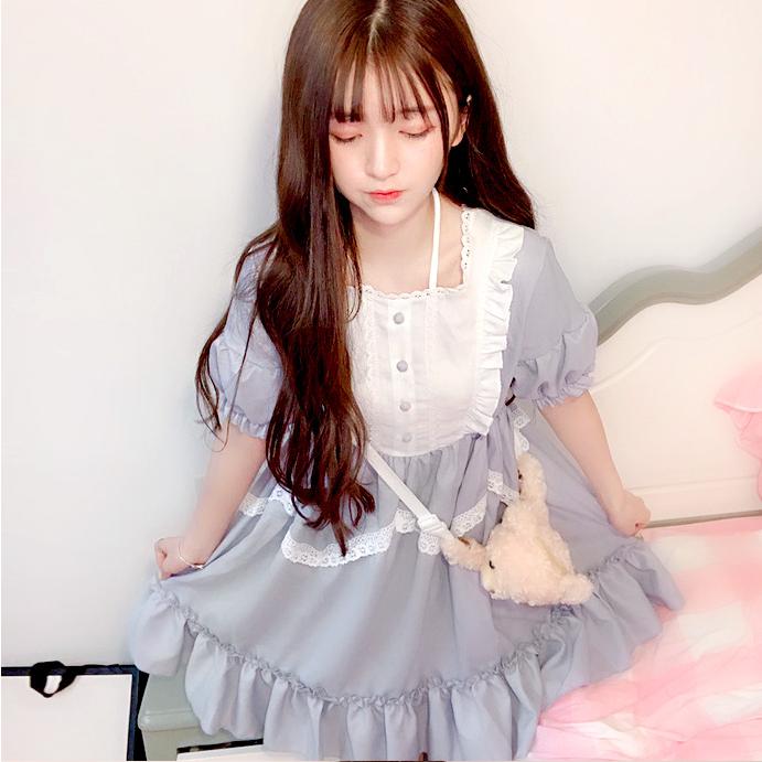 ガーリー全開 夢かわいい ワンピース ワンピ セーラー服 春 夏 ポップ 韓国スタイル 送料無料 G Shiawase Clothes 通販 Yahoo ショッピング