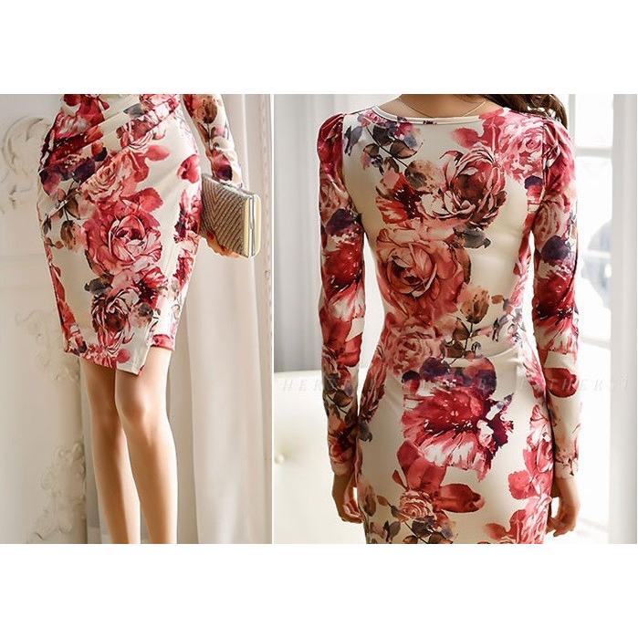 セクシー ワンピース ラウンジ ワンピ タイトワンピ タイトワンピース タイト ママスーツ 長袖 送料無料 Go2815 Shiawase Clothes 通販 Yahoo ショッピング