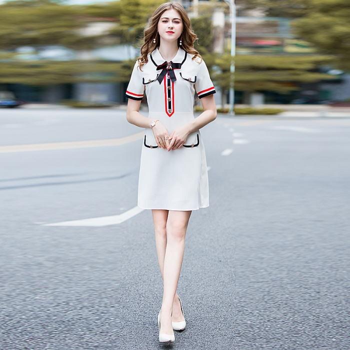 日本製 ワンピース トリコロール きれいめ 上品 リボン 昆虫ボタン 遊び心 半袖 春 夏 ミニワンピース 送料無料 Ma1291 Shiawase Clothes 通販 Yahoo ショッピング 100 の保証 Www Doctor Plan Com