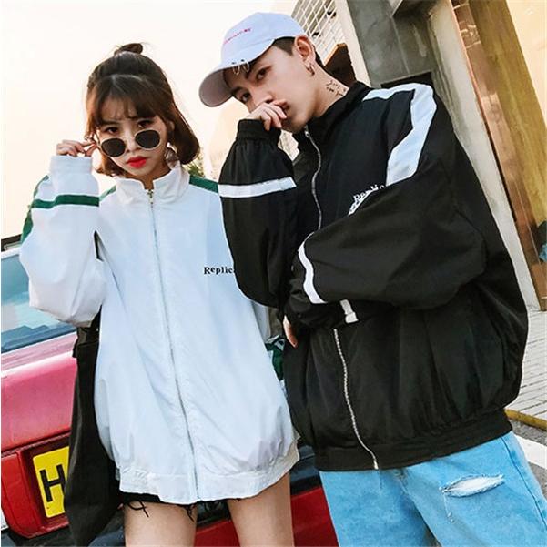 韓国 原宿系 ファッション レディース 長袖 ウインドブレーカー ジャケット カラフル ダンス 送料無料 Om2638 Shiawase Clothes 通販 Yahoo ショッピング