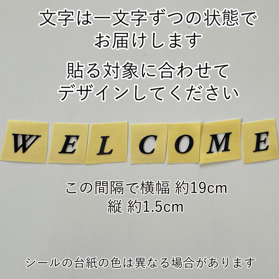 文字シール WELCOME セット ブラック ウェルカムボード ドア飾り 装飾 Welcome デコレーション 黒 : 幸せデリバリー ...