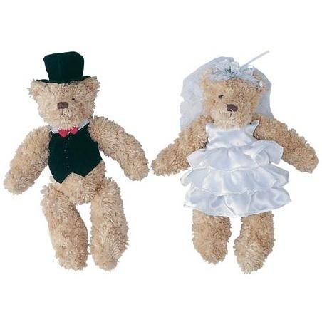 もこもこくたくた ウェディングベア 完成品 ウェルカムドール 結婚式