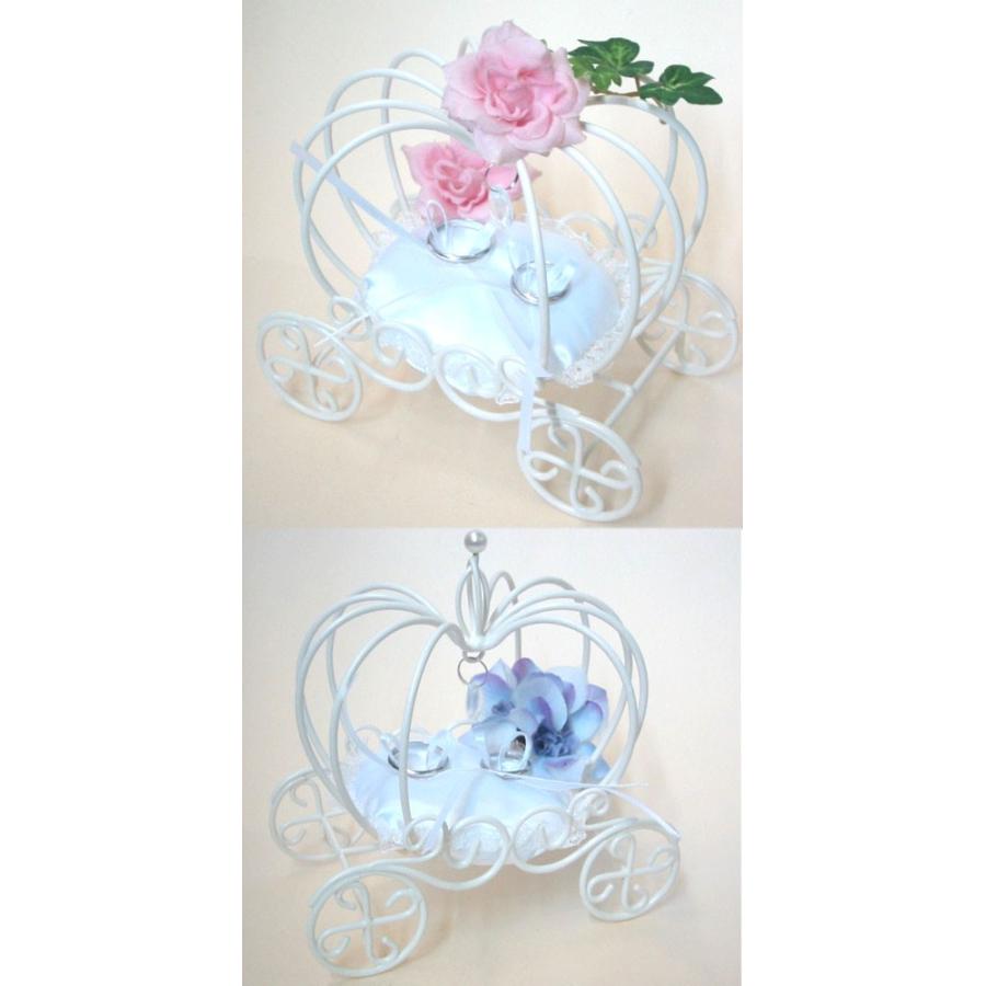 かぼちゃの馬車 リングピロー完成品 S プリンセスウェディング 結婚式