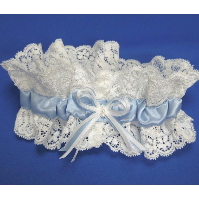 サムシングブルーのレースのガーターベルト完成品 アクアブルー 花嫁が身につけると幸せになれる青の小物 結婚式 結婚祝い ガータトス Garter 幸せデリバリー 通販 Yahoo ショッピング