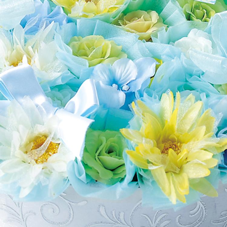 プリンセス 花冠 の ウェルカムボード ( ドラジェ 3個入り フラワー