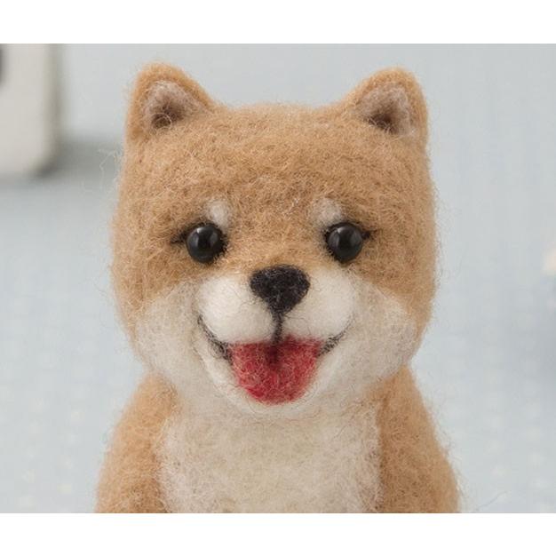 豆柴の子犬 手作りキット フェルトマスコット フェルト手芸 犬
