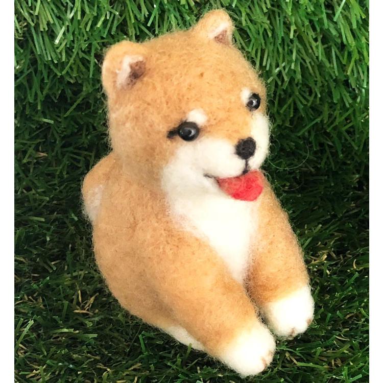豆柴の子犬 手作りキット フェルトマスコット フェルト手芸 犬