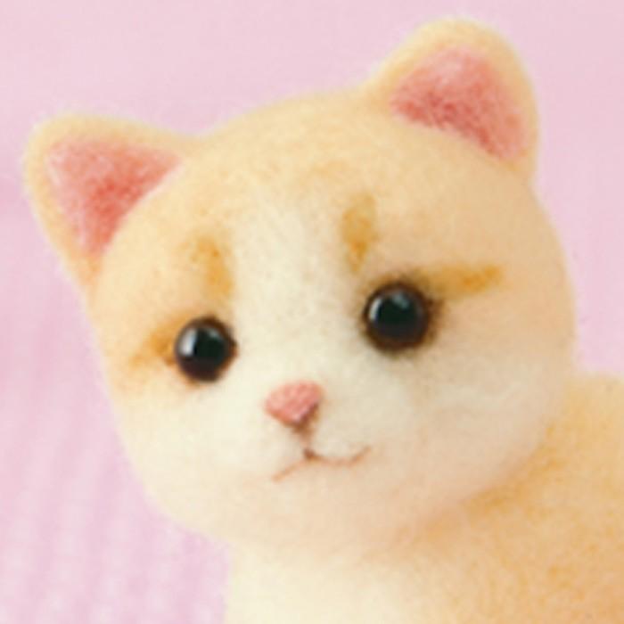 アクレーヌで作る マンチカン 手作りキット 単品 猫 ぬいぐるみ 自由