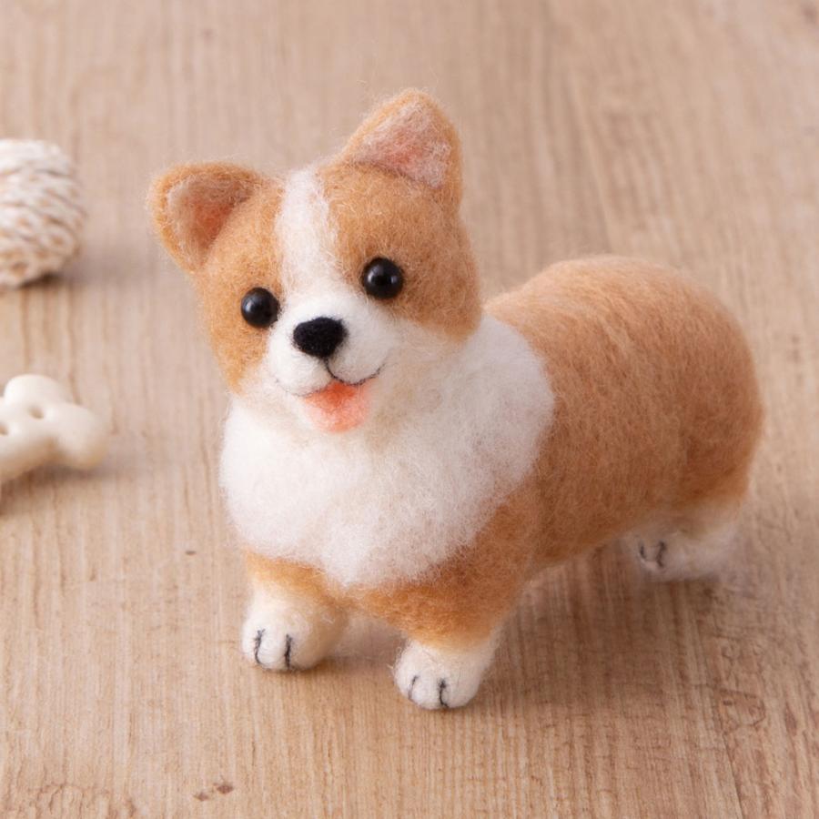 コーギー 手作りキット フェルト手芸 アクレーヌ 犬 diy いぬ フェルト