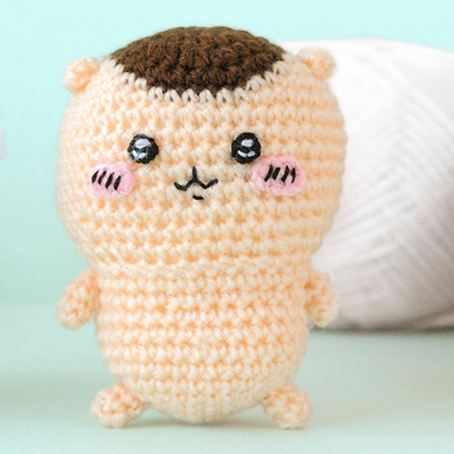 編みぐるみ ちいかわ くりまんじゅう 手作りキット ぬいぐるみ 編み物