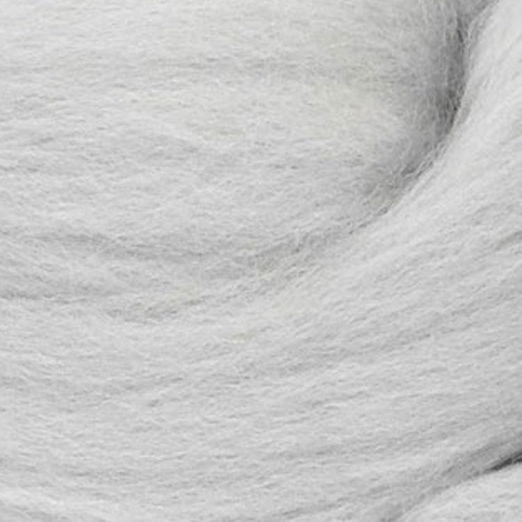 羊毛フェルト玉「ソリッド」54 明るい灰色（ライトグレー）50g×3玉