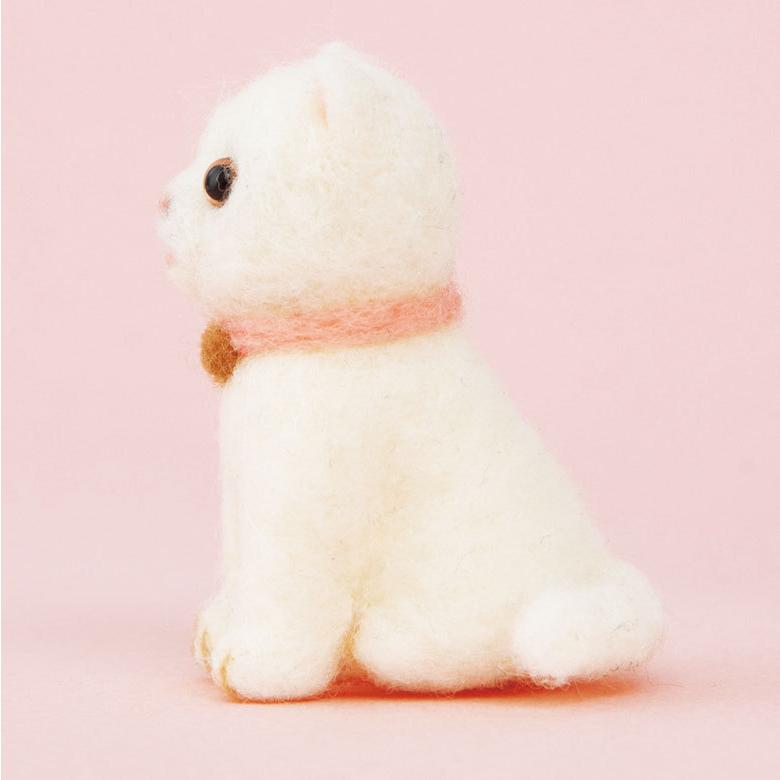 アクレーヌスターターセット付き 白ねこ 三毛猫 茶トラ猫 赤ちゃん
