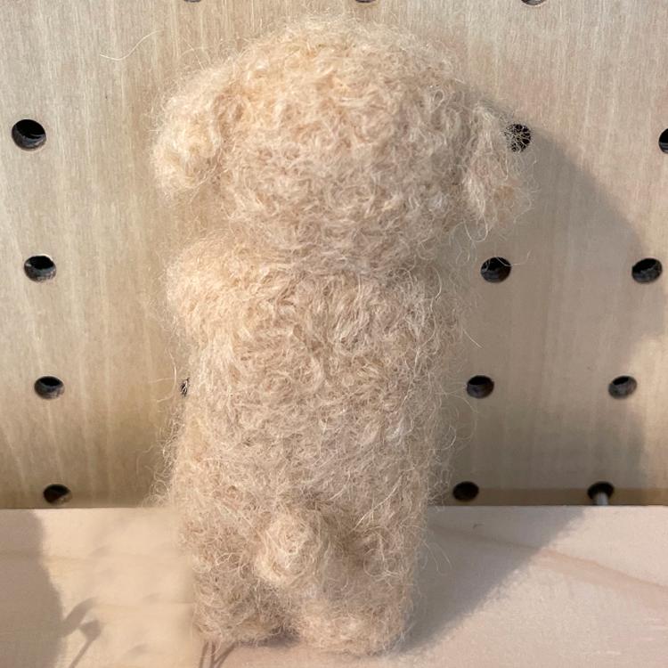 立ちポーズの トイプードル 手作りキット  羊毛フェルトで作る犬のぬいぐるみ 自由研究 いぬ おうち時間｜shiawase-deli｜05