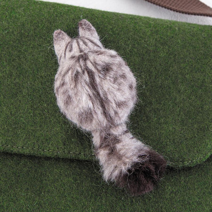 サバトラ猫 の ブローチ 手作りキット 羊毛フェルト手芸キット 植毛