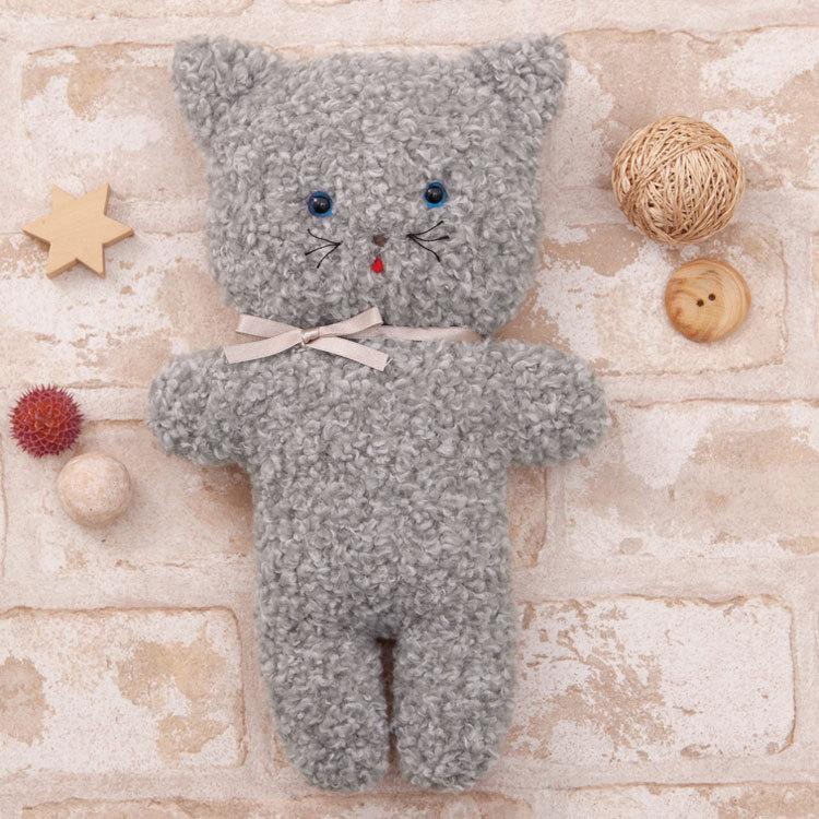 綿・針・ペレット50g付き ねこ の ぬいぐるみ1体 と 選べる洋服1