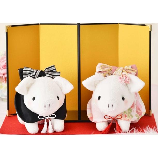 金屏風 4曲 高さ22cm Mサイズ 和風ディスプレイ お正月 置物 きん