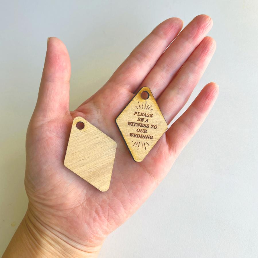 人前式 結婚証明書 ウッド チャーム ウェルカムボード 30名 ゲスト参加