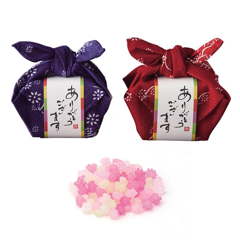 ハンカチ包み 和つつみ 金平糖 プチギフト こんぺいとう 和風ミニ