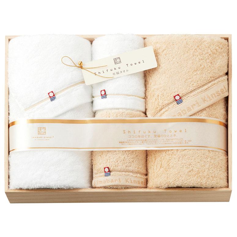 美品　今治謹製　至福タオル　タオルセット　ギフト 今治謹製 至福 タオル ペアセット D バスタオル2枚・フェイスタオル2枚