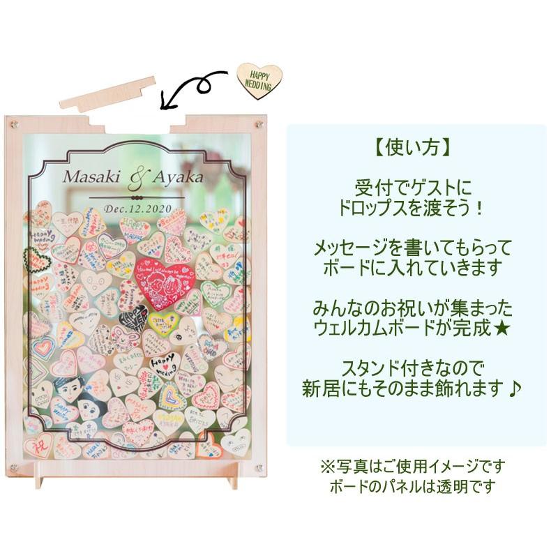 ハートドロップスのウェルカムボード80名様用 18 25日で出荷予定 結婚式 寄せ書き サプライズプレゼント Ogh P73 Ont028 幸せデリバリー 通販 Yahoo ショッピング