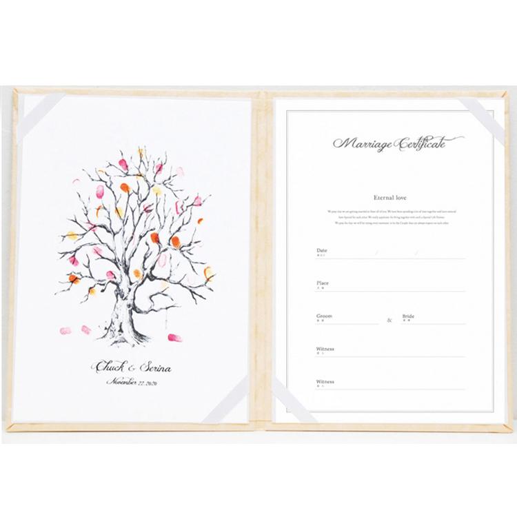 ツリー オブ グレイスの結婚証明書 マルカ スタンプ 拇印 指紋 結婚式 ウェディング 結婚祝い 人前式 誓約書 ゲスト参加型 P78 Ma04 幸せデリバリー 通販 Yahoo ショッピング