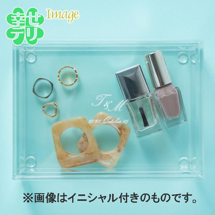 クリアボックス リングピロー 完成品 結婚式 ふた付き リングボーイ