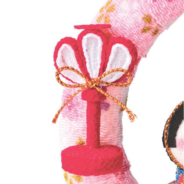 つまみ細工で作る雛飾り わっか雛 お内裏様とお雛様 手作りキット