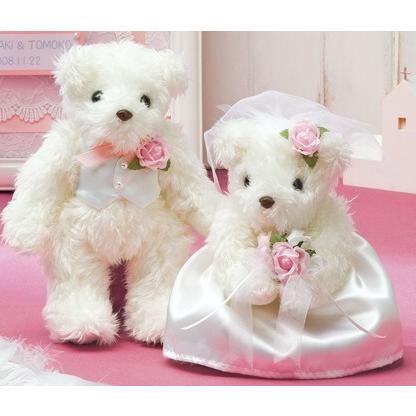 エンジェルホワイトのウェルカムベア ピンク 完成品 結婚式 ウェルカムドール 結婚祝い くまのぬいぐるみ Th Tw 1k 幸せデリバリー 通販 Yahoo ショッピング
