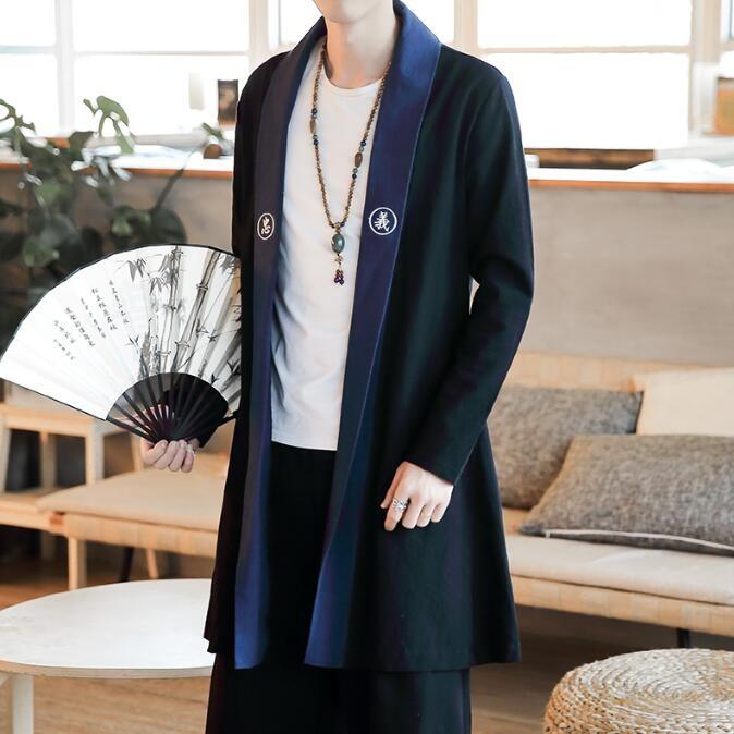 2色 メンズカーディガン 着物羽織 浴衣 和式 コート カジュアル 日焼け止め 春秋 ゆったり おしゃれ 19hf23 しあわせクローゼット 通販 Yahoo ショッピング