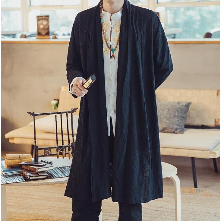 2色 メンズカーディガン 着物羽織 浴衣 和式 コート カジュアル 日焼け止め 春秋 お兄系 無地 ゆったり おしゃれ 19hf28 しあわせクローゼット 通販 Yahoo ショッピング