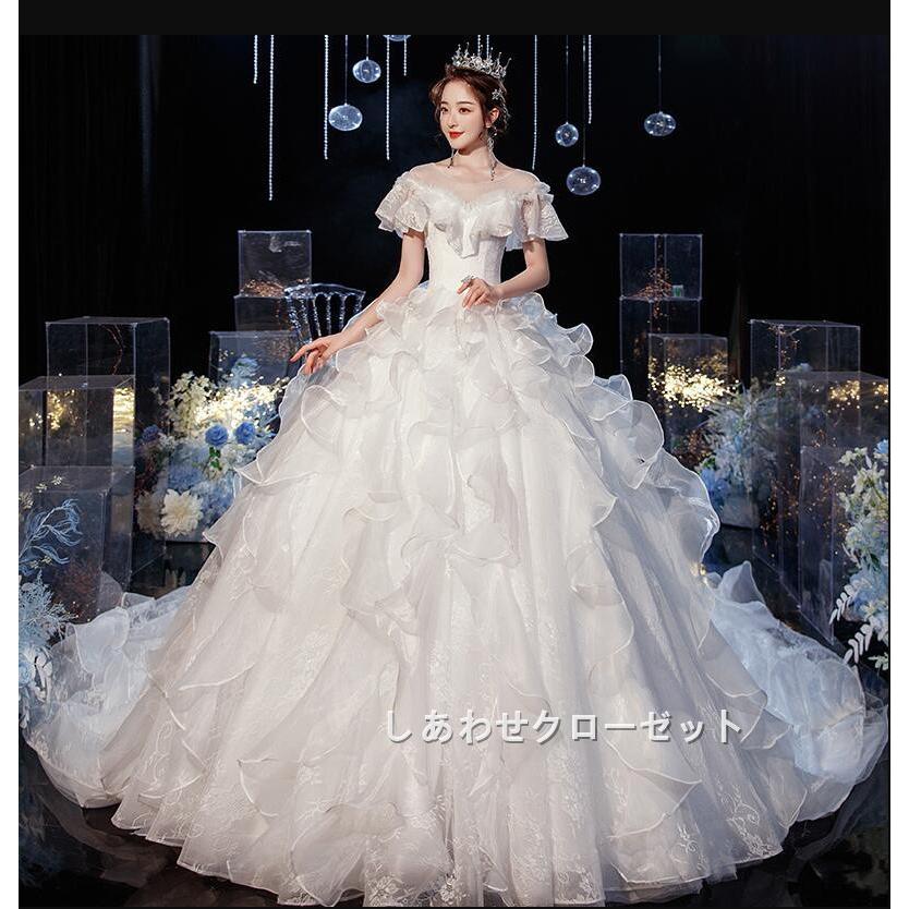 ウエディングドレス 結婚式 二次会 花嫁 プリンセスドレス A ウエディングドレス 結婚式 二次会 花嫁 プリンセスドレス A