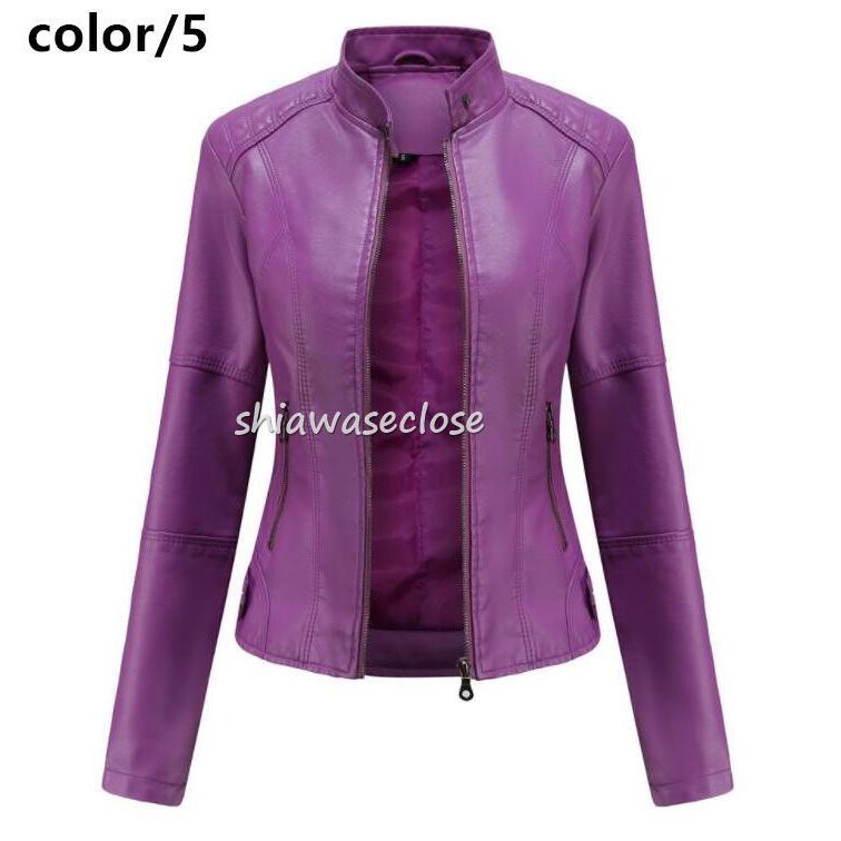 レザージャケット レディース 40代 50代 革ジャン ライダース