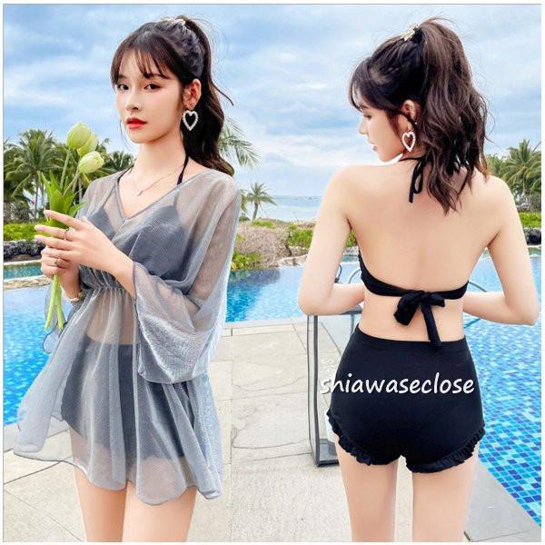 水着レディース 体型カバー スイムウェア タンキニ 水着セット 人気 水着 ビキニ フリル レース スカート フレア ママ水着 代 30代 40代 海水浴 潜水 21yoyinv12 しあわせクローゼット 通販 Yahoo ショッピング