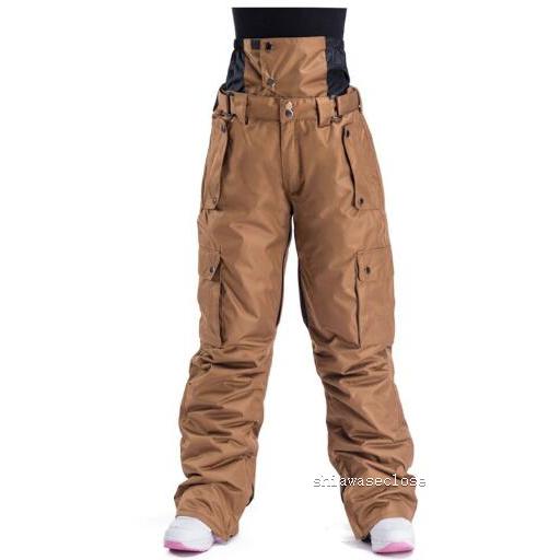 ブラウン　オーバーオール　つなぎ　スノーボードウェア　スキー　サロペット ブラウン オーバーオール つなぎ スノーボードウェア スキー