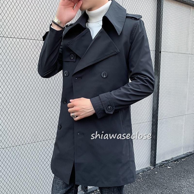 最大46 Offクーポン トレンチコート メンズ ミドル丈 ビジネスコート 春秋 スプリングコート ライトアウター 大きいサイズ 通勤 通カジュアル シングル 定番 おしゃれ Avmap Gr