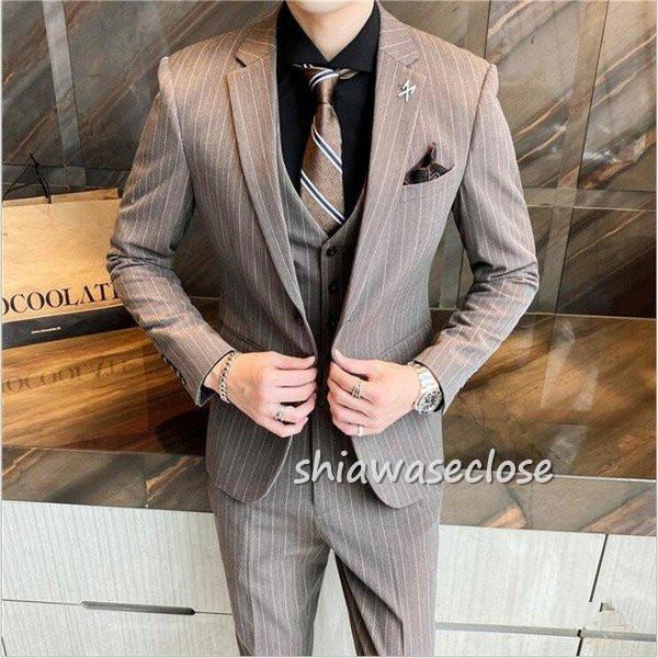 スーツ メンズ おしゃれ ビジネススーツ 無地 カジュアルスーツ