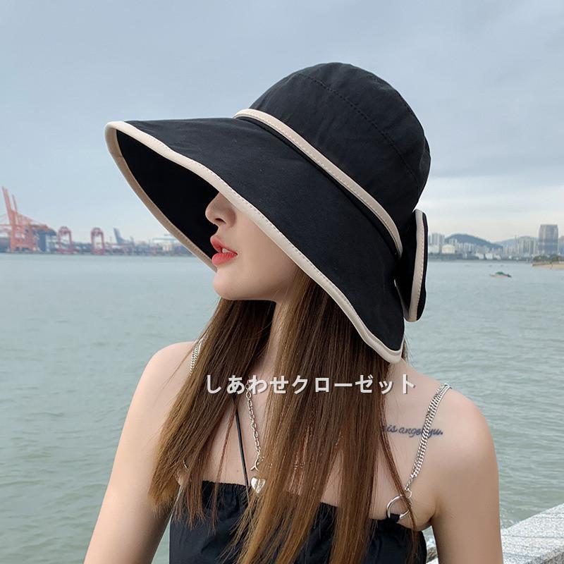 ハット つば広帽子 レディース Uv帽子 海外 バケットハット Uvカット帽子 折りたため紫外線対策 Uvケア 男女兼用 旅行 日よけ 夏 アウトドア 農作業