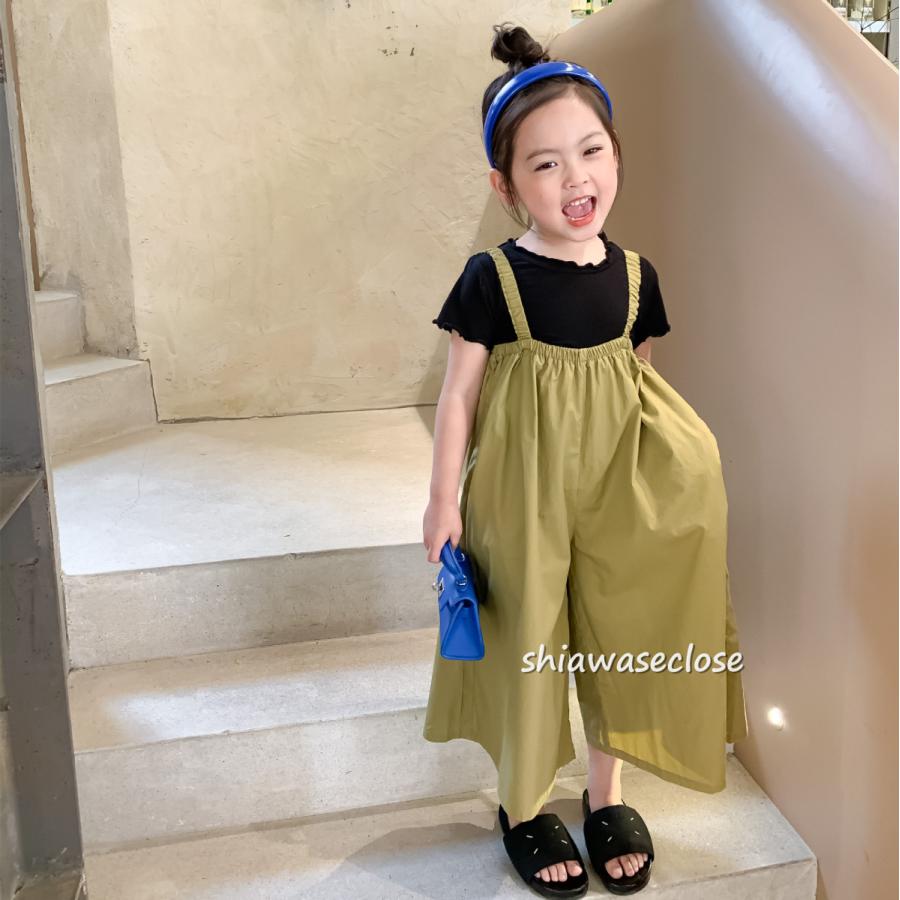 オーバーオール キッズ おしゃれ オールインワン ガールズ サロペット ジュニア ベビー ボトムス 入学式 卒業式 可愛い 女の子 子供服 10周年記念イベントが サロペット