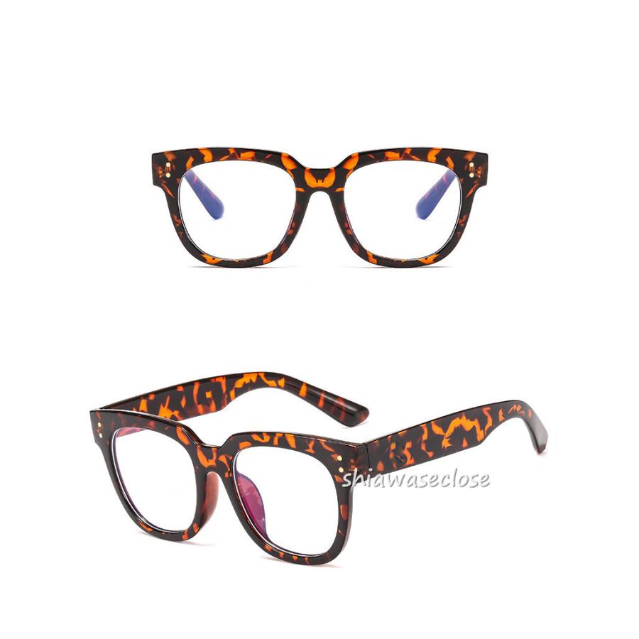 伊達メガネ めがね インスタ映え 可愛い 小顔 男女兼用 韓国 黒縁 最も優遇 小顔