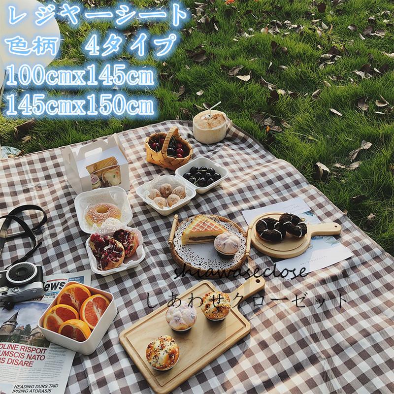 レジャーシート 100×145cm ピクニックシート 1〜2人用 1〜3人用