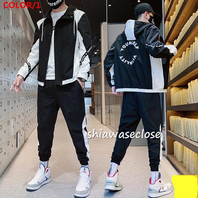 注目 ジャージ 上下 メンズ セットアップ スポーツウェア 上下セット 運動着 部屋着 スウェット ルームウェア トレーナー おしゃれ 秋冬 Supplystudies Com