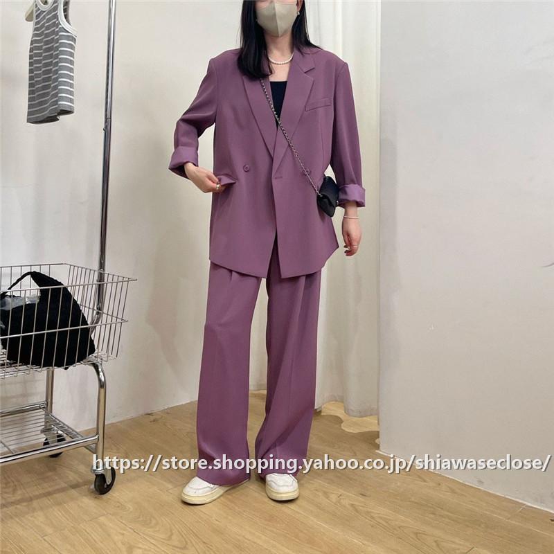 セットアップ レディース 春秋 パンツスーツ パンツセットアップ セットアップ レディース 春秋 パンツスーツ パンツセットアップ