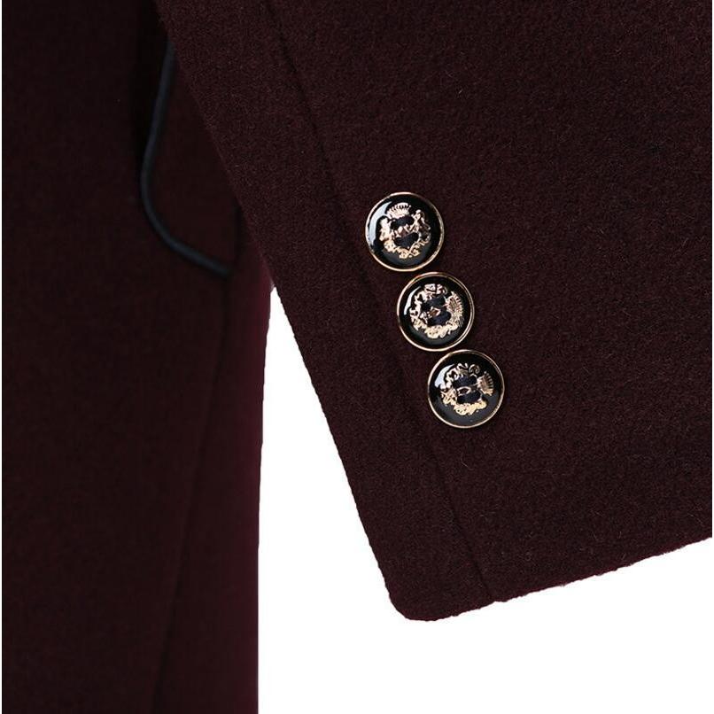 新作ウエア 3色 メンズチェスターコート ラシャコート アウターコートメルトン ダッフルコート ピーコート 立て襟 無地 おしゃれ Afccmn Org