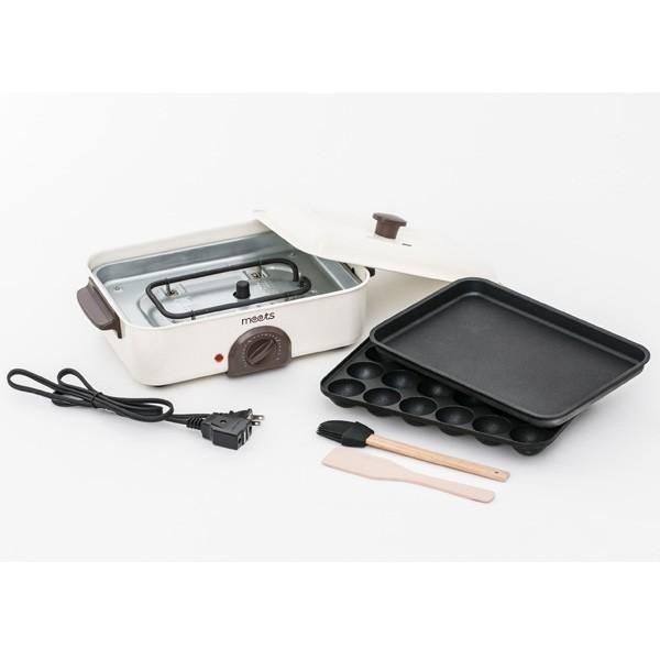 ホットプレート NEW コンパクト セット (たこ焼き パエリア) たこ焼き